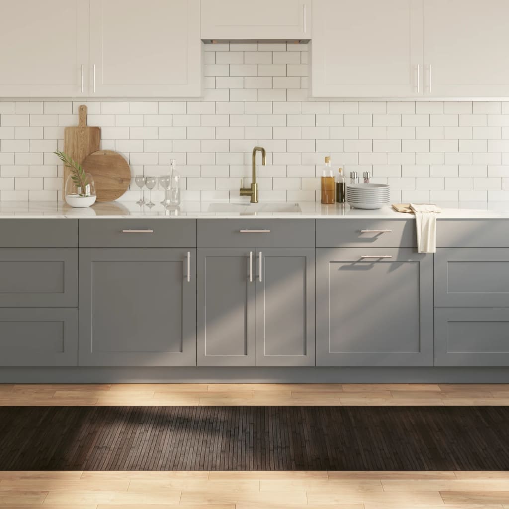 vaip, ristkülikukujuline, tumepruun, 70 x 500 cm, bambus