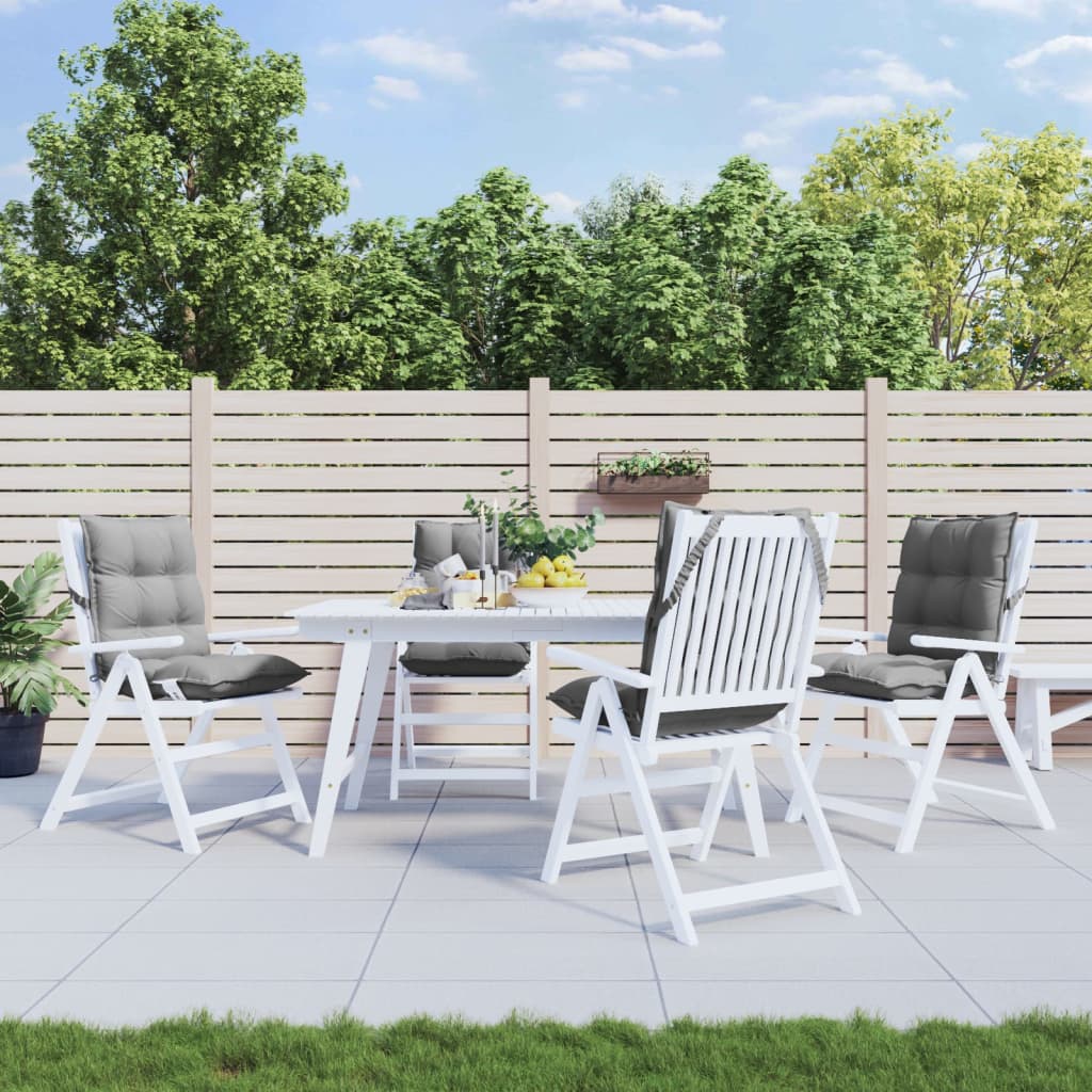 madala seljatoega toolipadjad 4 tk, hall, oxford kangas