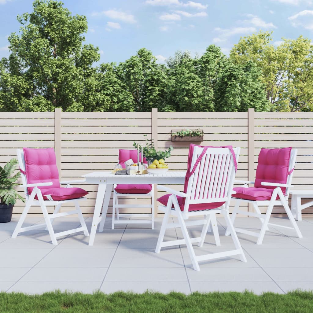 madala seljatoega toolipadjad 4 tk, roosa, oxford kangas