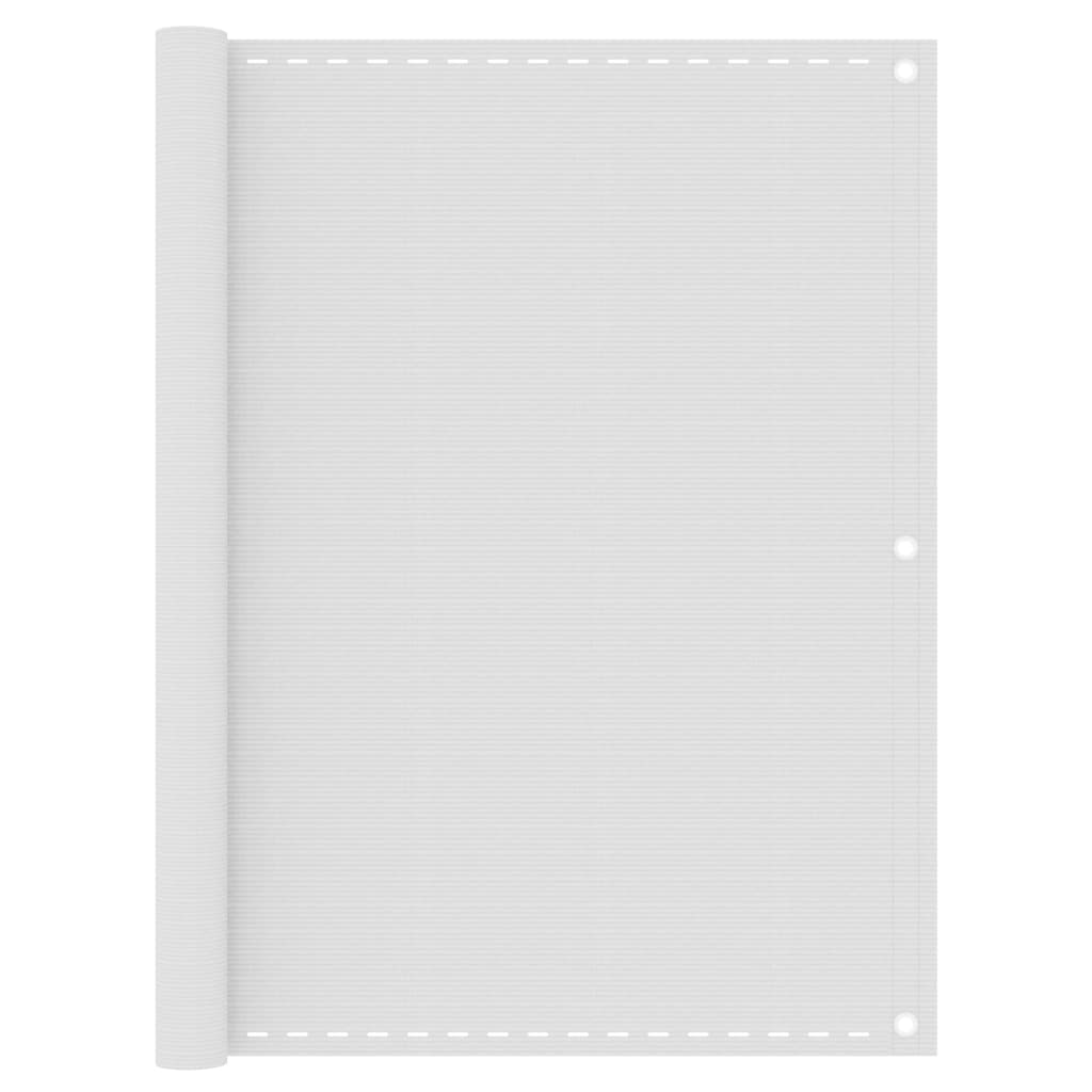 rõdusirm, valge, 120 x 400 cm, HDPE