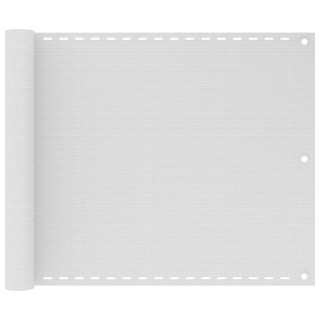 rõdusirm, valge, 75 x 500 cm, HDPE