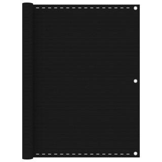 rõdusirm, must, 120 x 400 cm, HDPE