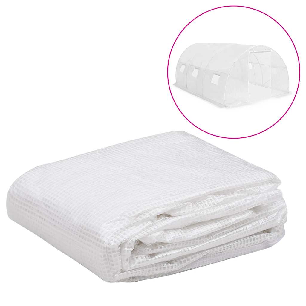 kasvuhoone asenduskate (13,5 m²), 3x4,5x2 m, läbipaistev