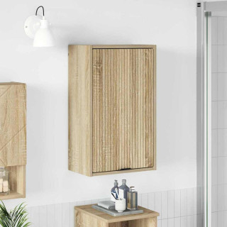 Vannitoa kapp uksega Sonoma tamm 39 x 23.5 x 65 cm Tehispuit