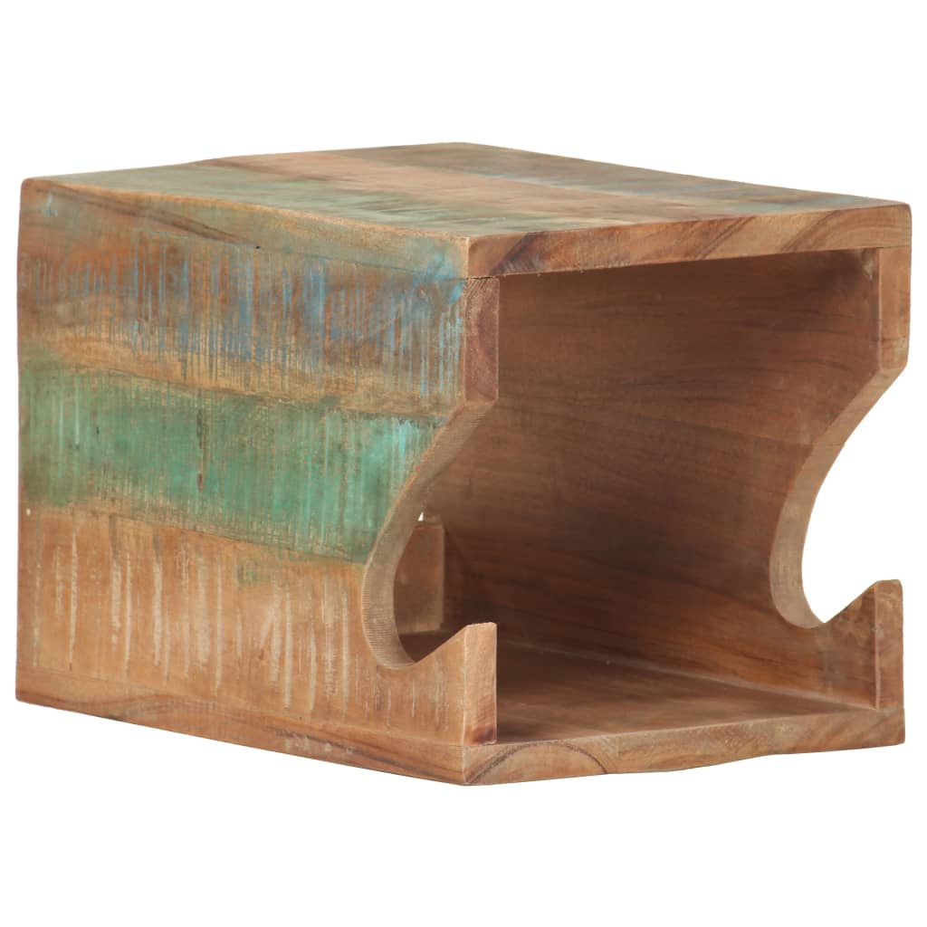 Настенное крепление для велосипеда, 35x25x25 см, черное, переработанное дерево