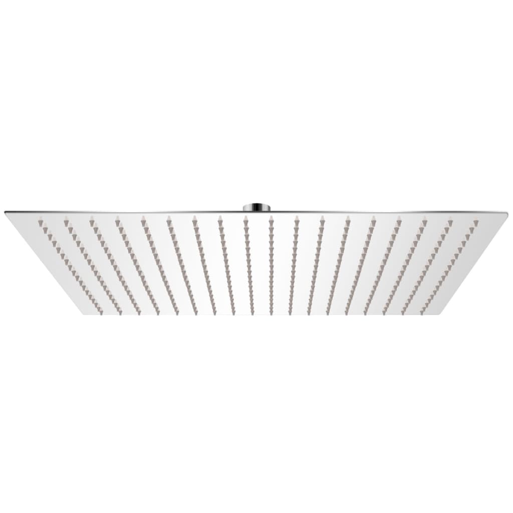 Suur nelinurkne roostevabast terasest vihmaduši otsak