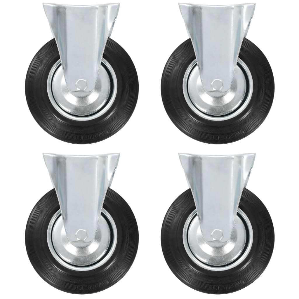 fikseeritud rattad 4 tk, 200 mm