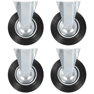 fikseeritud rattad 4 tk, 200 mm