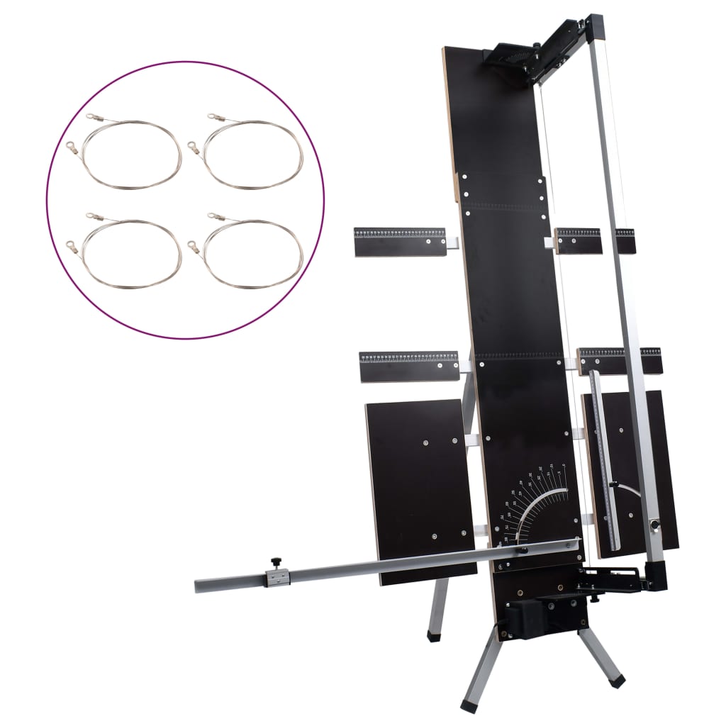 vahtplasti lõikur alumminiumjalgadega 200 W