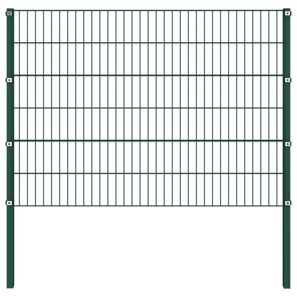 aiapaneel postidega, raud, 176,5 x 120 cm, roheline
