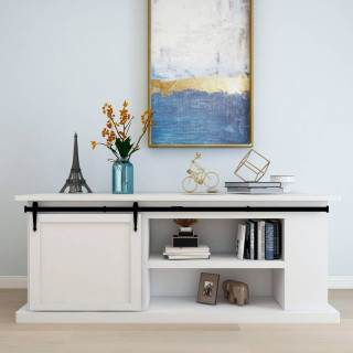 Комплект мини-раздвижных дверей, углеродистая сталь, 200 см