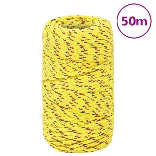 paadiköis, kollane, 2 mm, 50 m, polüpropüleen