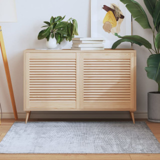 дверцы шкафа, решетчатый дизайн 2 шт 61,5x59,4 см сосновая древесина