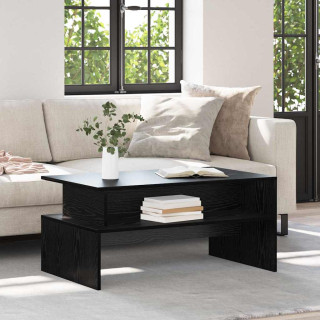 Kohvilaud Must tamm 90 x 55 x 42.5 cm Tehispuit