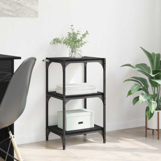 Raamaturiiul Must tamm 40 x 33 x 70.5 cm Tehispuit