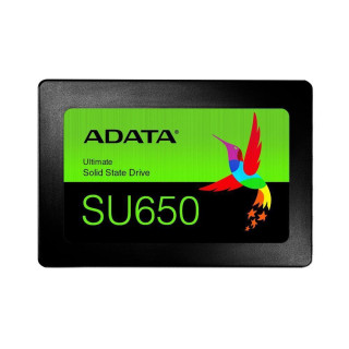 SSD|ADATA|SU650|512GB|SATA 3.0|Write speed 450 MBytes/sec|Read speed 520 MBytes/sec|2,5|TBW 140 TB|MTBF 2000000 hours|ASU650SS-512GT-R