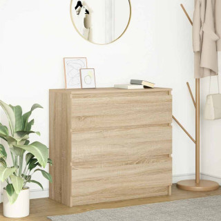 Puhvetkapp, Sonoma tamm, 80x35x76 cm, tehispuit