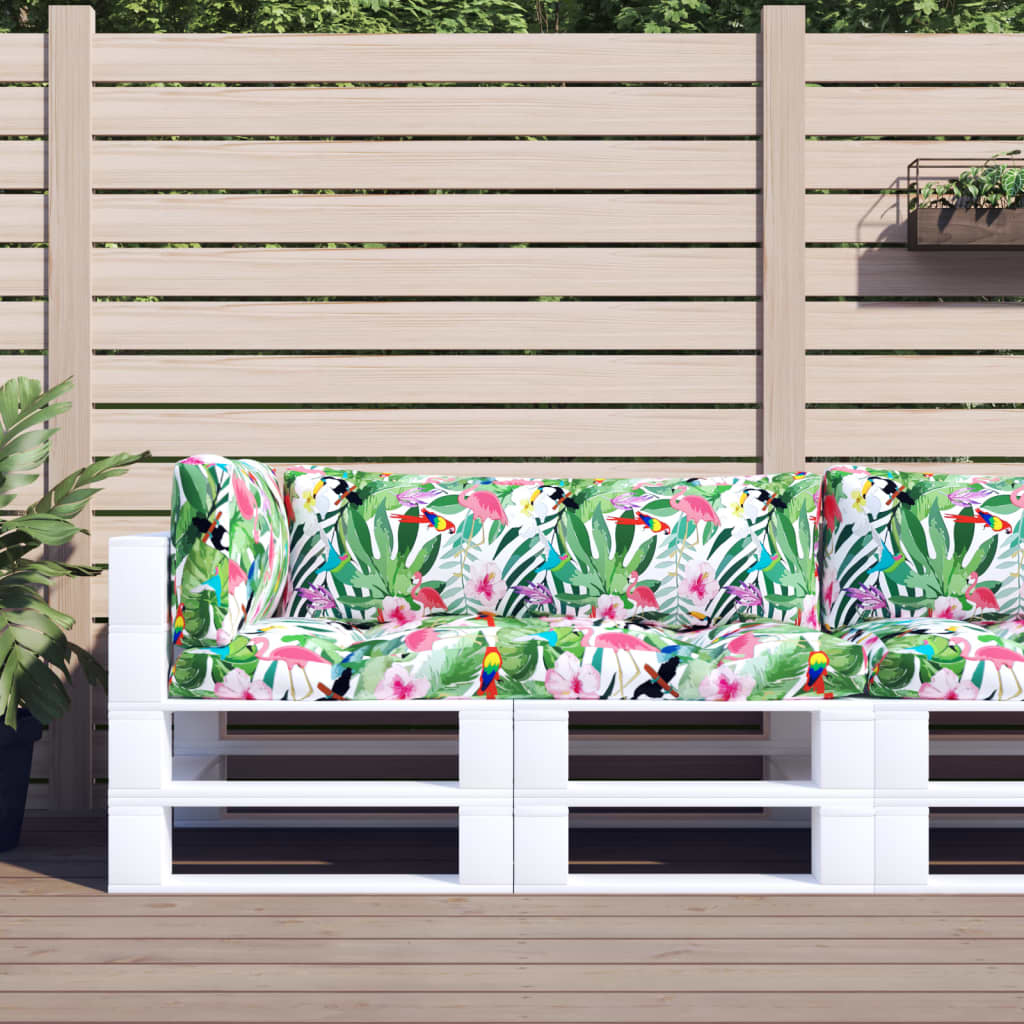 euroalustest diivani istmepadjad 3 tk, mitmevärviline, kangas