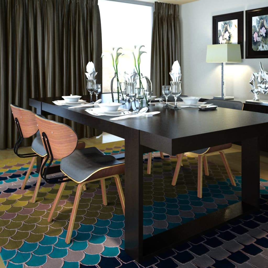 söögitoolid 4 tk, painutatud puit ja kunstnahk