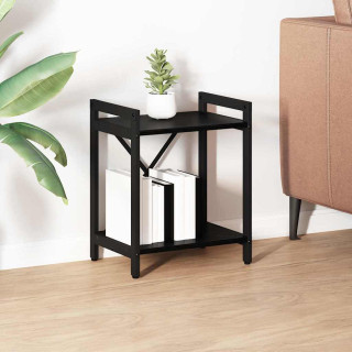 Raamatukapp Must tamm 40 x 30 x 48.5 cm Tehispuit