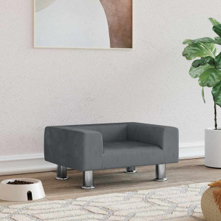 koeravoodi, tumehall, 50x40x26,5 cm, samet