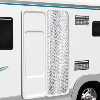 putukakardin, helehall ja tumehall, 56 x 200 cm, šenill