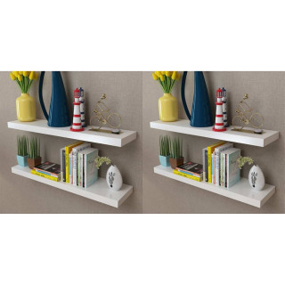 seinariiulid, 4 tk, valge, 80 cm