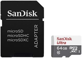 Карта памяти MicroSDXC SanDisk Ultra 64GB UHS-I
