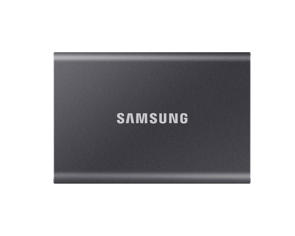 External SSD|SAMSUNG|T7|2TB|USB 3.2|Write speed 1000 MBytes/sec|Read speed 1050 MBytes/sec|MU-PC2T0T/WW