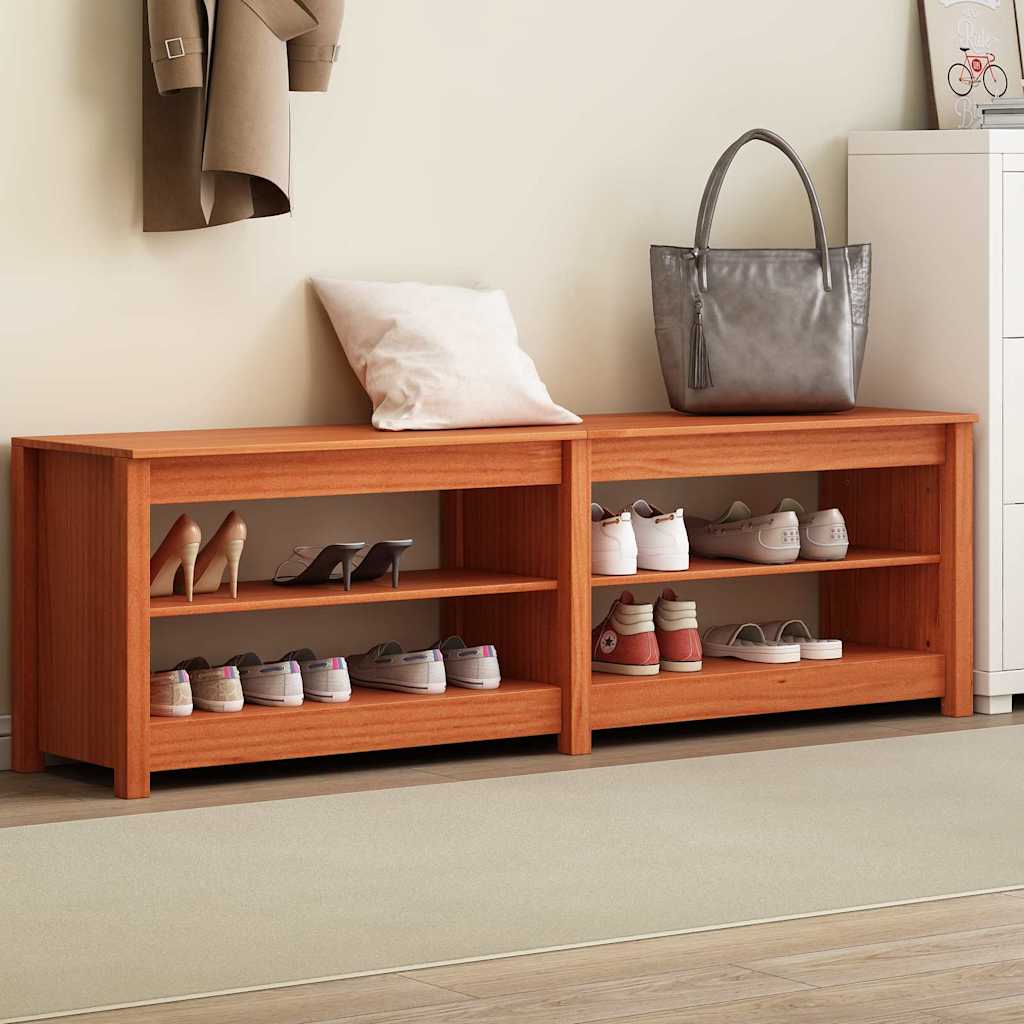 Kingade pink riiuliga Vahapruun 160 x 36.5 x 50 cm Männipuit