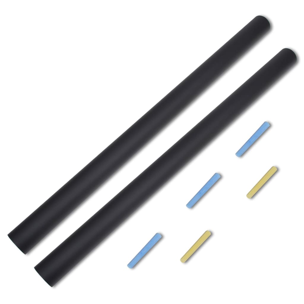 Наклейка на стену доска 0,45 х 2 м 2 рулона, мелки