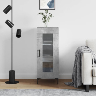 Puhvetkapp, betoonhall, 34,5 x 34 x 90 cm, tehispuit