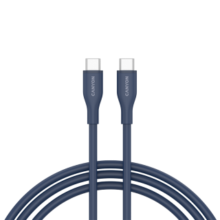CANYON cable CC60SC10 C-C 60W 1m Silicon Dark blue