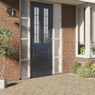 aknakiled, jäätunud, hall, PVC