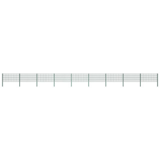 aiapaneel postidega, raud, 1557,5 x 80 cm, roheline