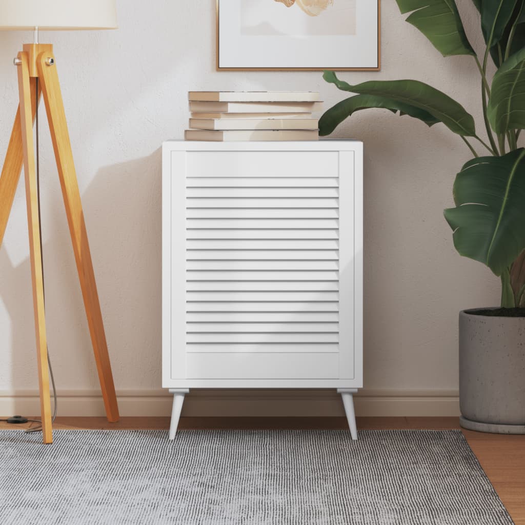 kapiuksed, võrega disain valge 61,5x49,4 cm männipuit