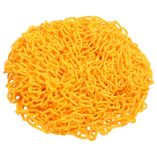 hoiatuskett, kollane, plast, 100 m, Ø8 mm