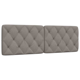 voodipeatsi padi, pruunikashall, 160 cm, kangas