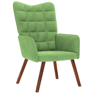 кресло для отдыха, светло-зеленый, бархат