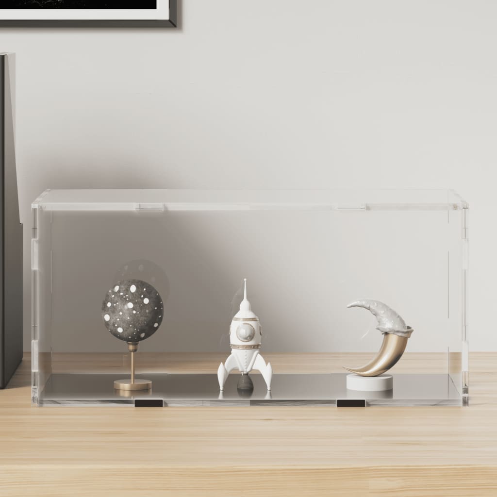 läbipaistev vitriinkast 30 x 15 x 14 cm akrüülist