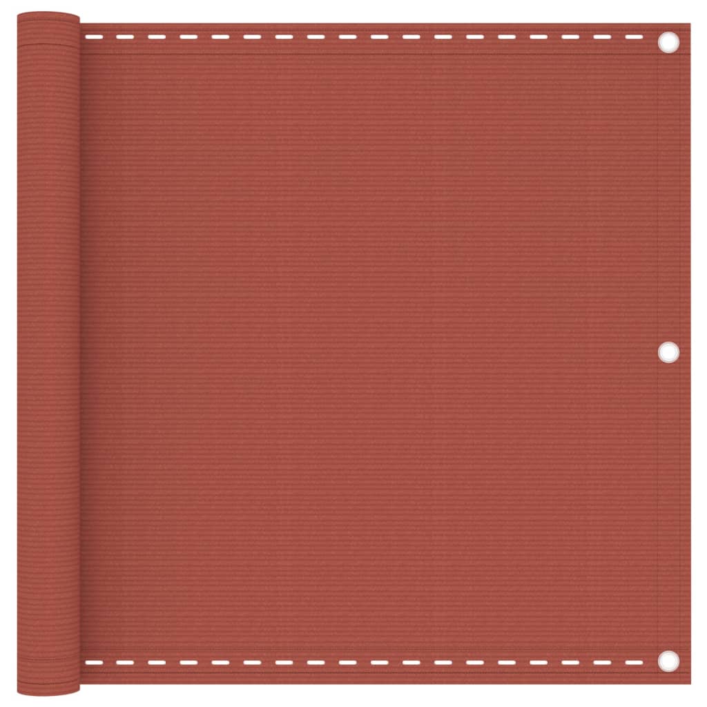 rõdusirm, terrakota, 90 x 600 cm, HDPE