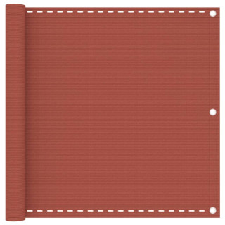 rõdusirm, terrakota, 90 x 600 cm, HDPE