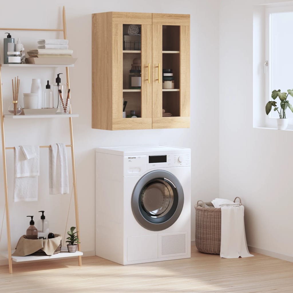 Настенный шкаф, дуб Сонома, 69,5 x 34 x 90 см