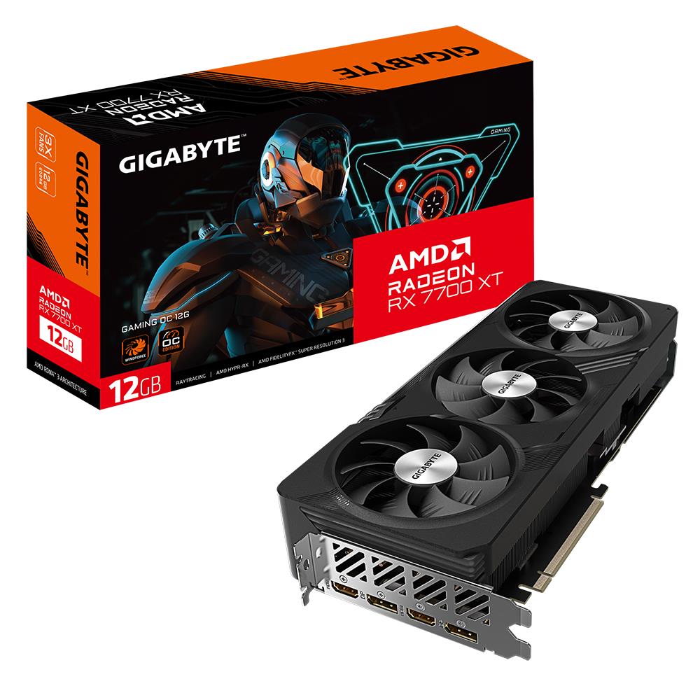 AMD Radeon RX 7700 XT videokaart GIGABYTE poolt