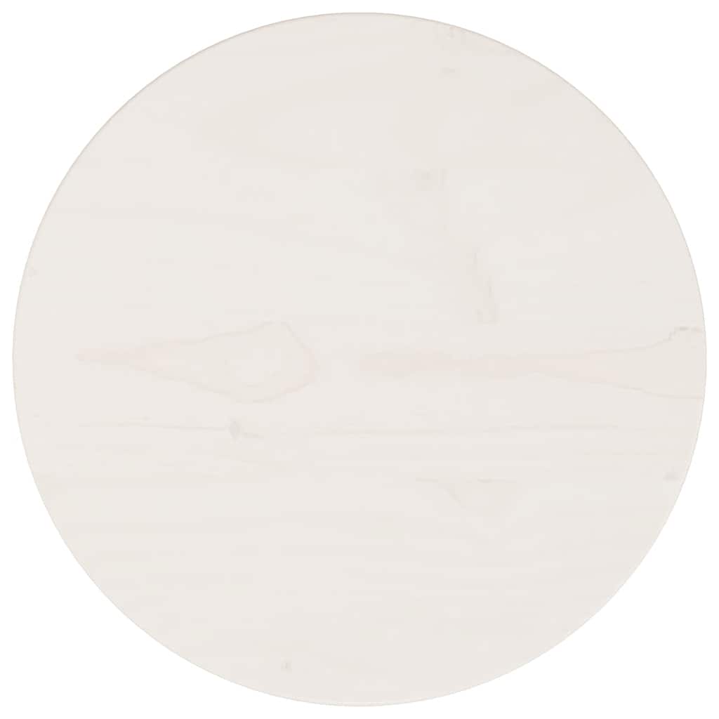 столешница, белая Ø30x2,5 см, сосна