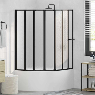 Dušisein Muu Must 168 x 140 cm Alumiinium