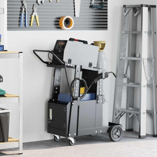 Keevituskäru Must 90 x 46 x 96 cm Teras