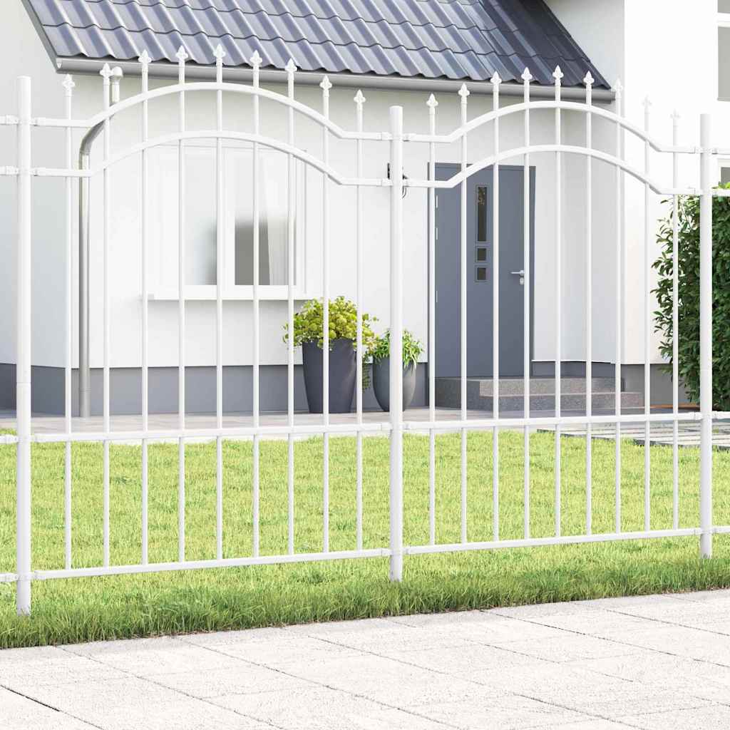 Aiandus aiapaneel Valge 190 cm Pulbervärvitud Teras