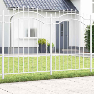 Aiandus aiapaneel Valge 190 cm Pulbervärvitud Teras