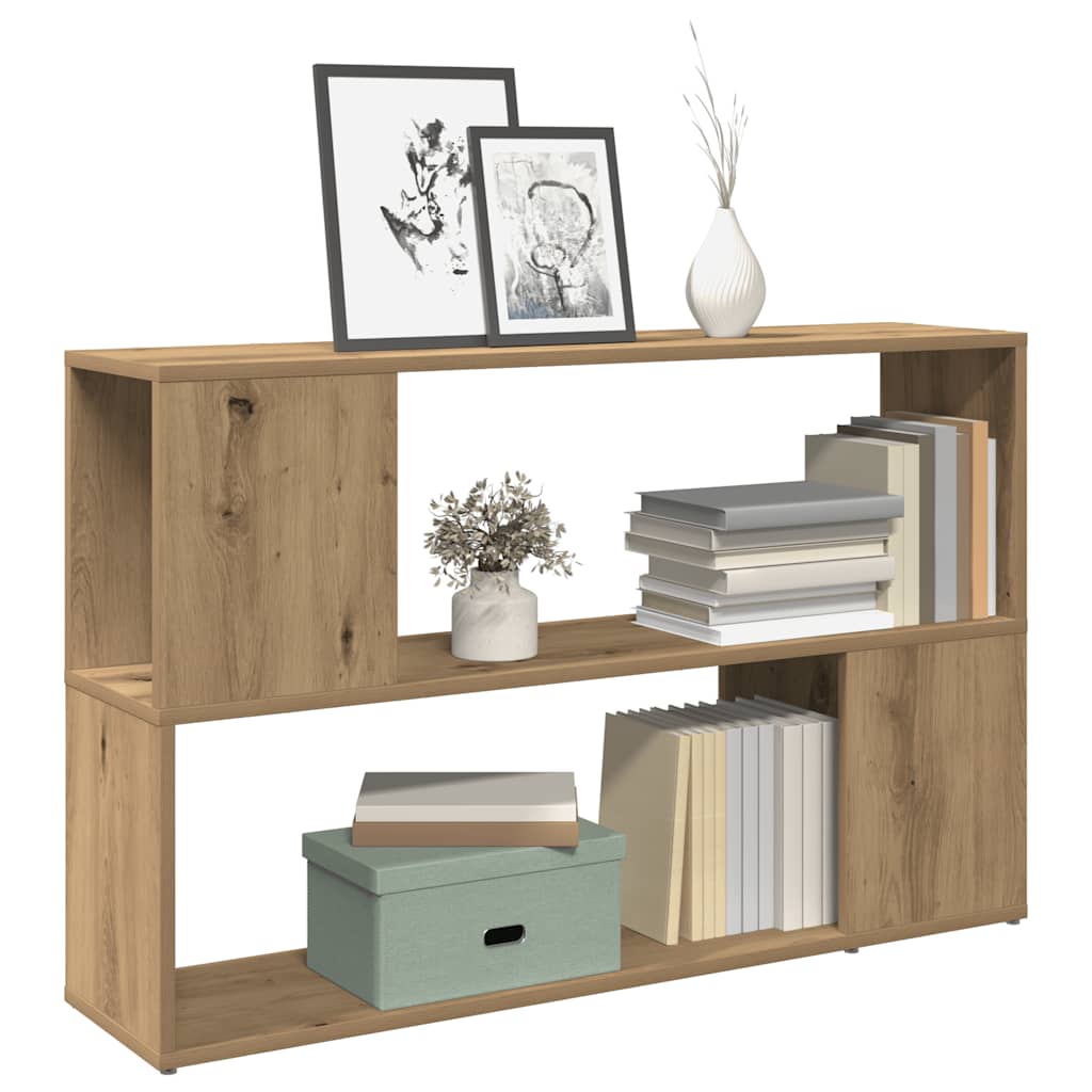 Книжный шкаф Artisan Oak 100x24x63 см из ДСП